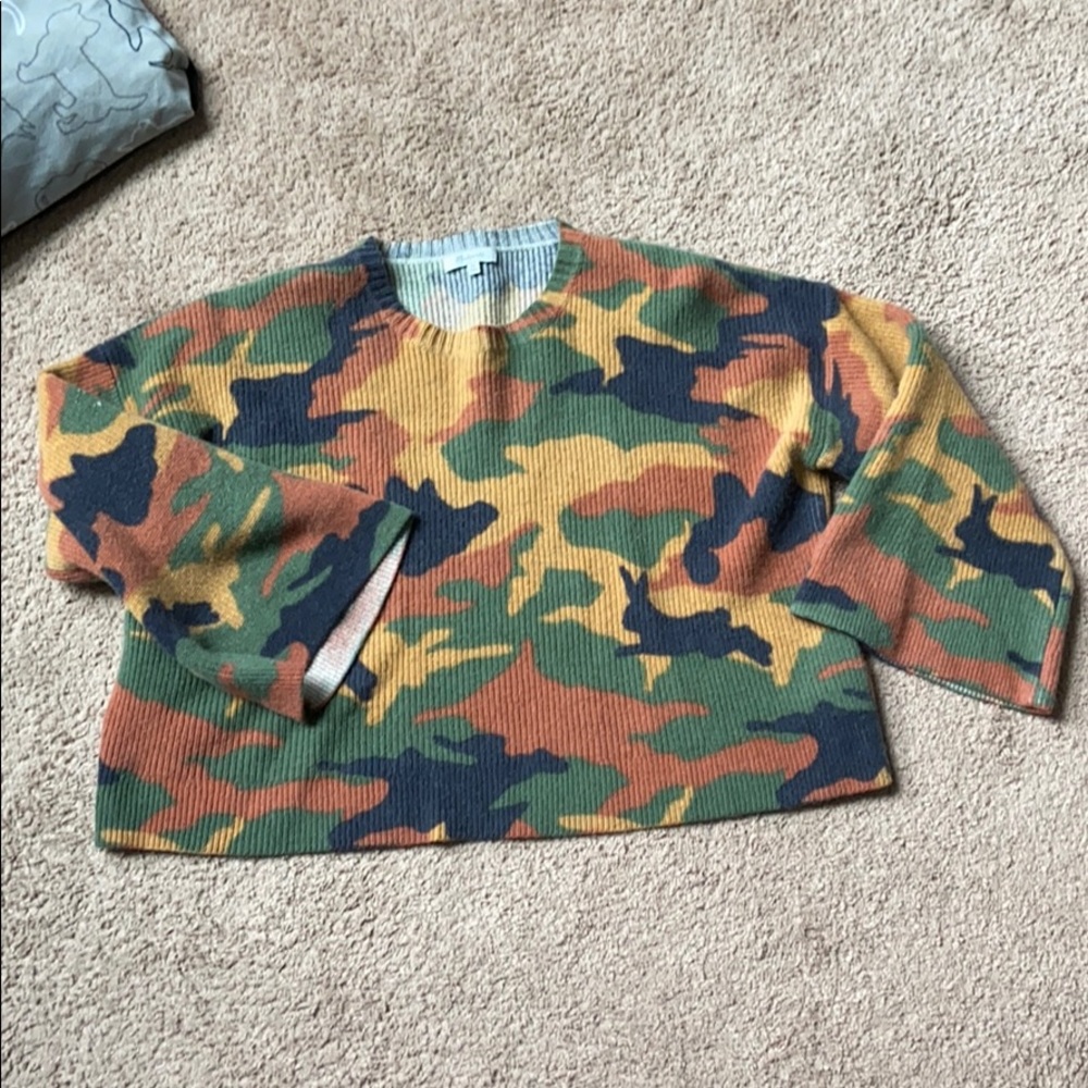 Madewell cropped sweater